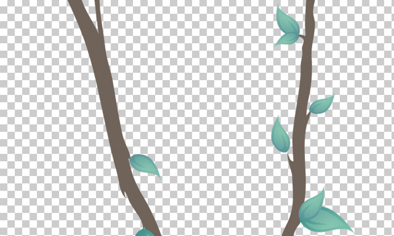 Green Teal Turquoise Leaf Plant PNG, Clipart, Branch, Green, Leaf, Plant, Plant Stem Free PNG Download