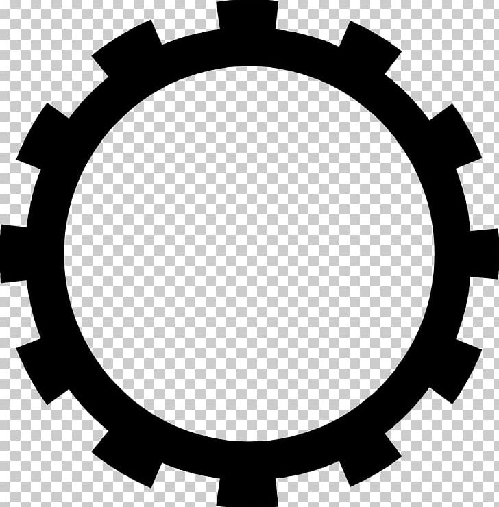 Gear Computer Icons PNG, Clipart, Artwork, Bicycle Gearing, Black, Black And White, Circle Free PNG Download