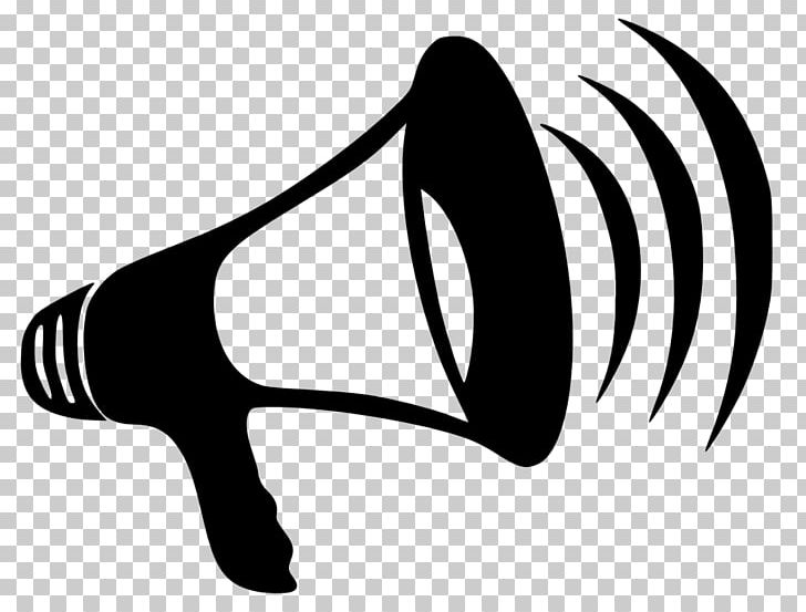 Horn Megaphone PNG, Clipart, Black, Black And White, Blowing Horn, Brand, Cheerleading Free PNG Download