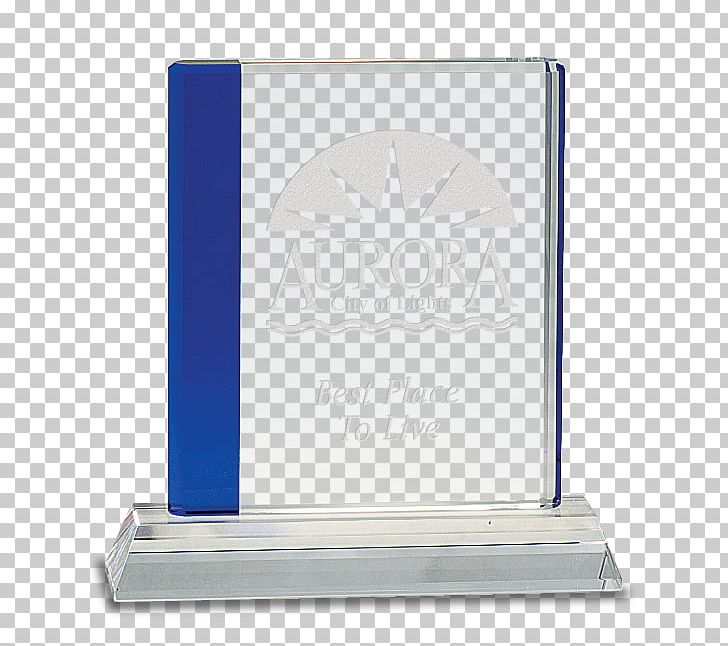 Trophy Gift Award Glass Crystal PNG, Clipart, Award, Blue, Brand, Cobalt Blue, Crystal Free PNG Download