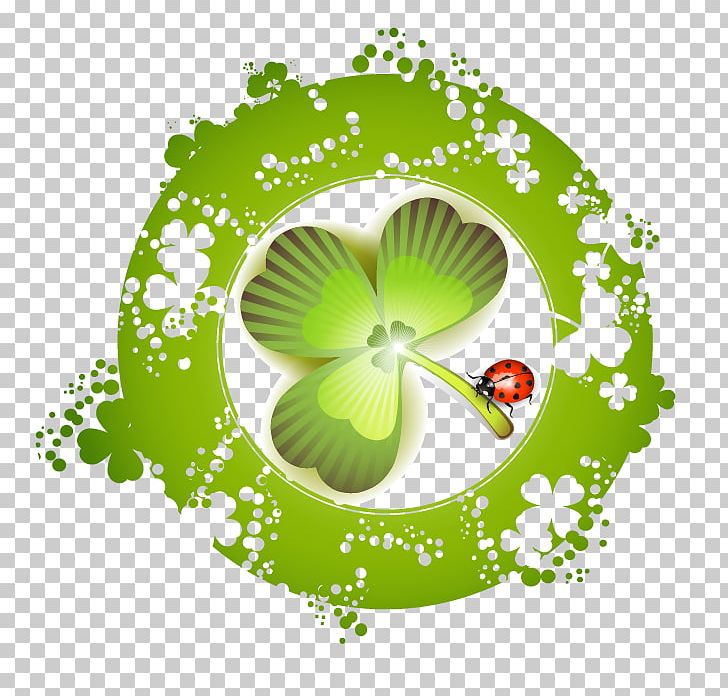 Four-leaf Clover PNG, Clipart, 4 Leaf Clover, Circle, Clover, Clover Border, Clover Leaf Free PNG Download