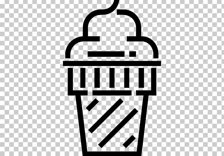 Ice Cream Computer Icons Food PNG, Clipart, Area, Black And White, Brand, Computer Icons, Cream Free PNG Download