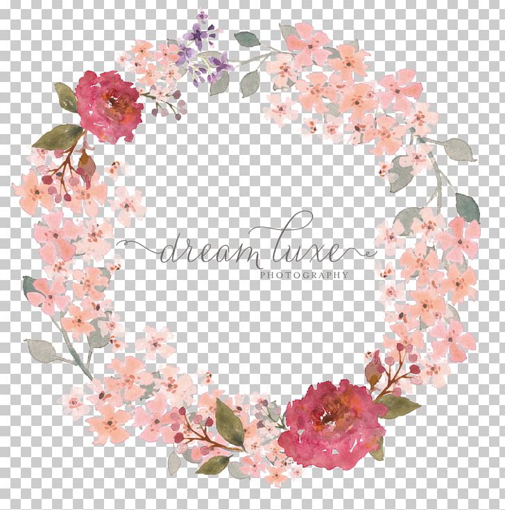 Wedding Invitation Watercolor Painting Wreath PNG, Clipart, Art, Blossom, Bridal Shower, Cherry Blossom, Clip Art Free PNG Download