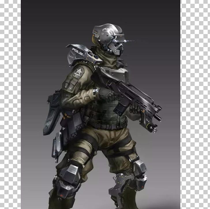 Shadowrun Science Fiction Swat Soldier Cyberpunk Png