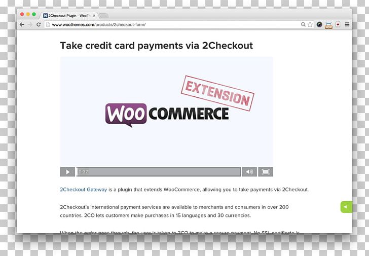 WooCommerce WordPress Plug-in Web Page PNG, Clipart, 2checkout, Area, Brand, Computer, Computer Software Free PNG Download