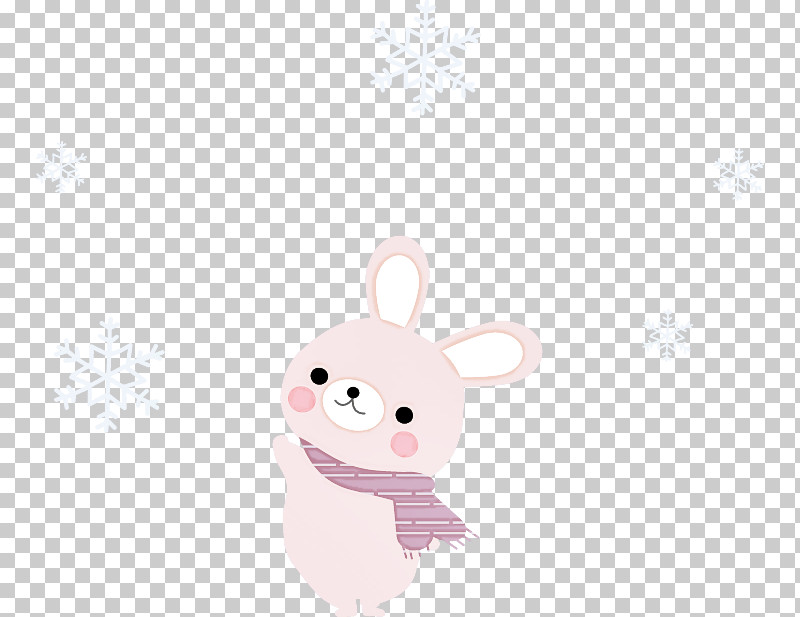 Pink White Cartoon Rabbit Animation PNG, Clipart, Animation, Cartoon, Pink, Rabbit, Smile Free PNG Download