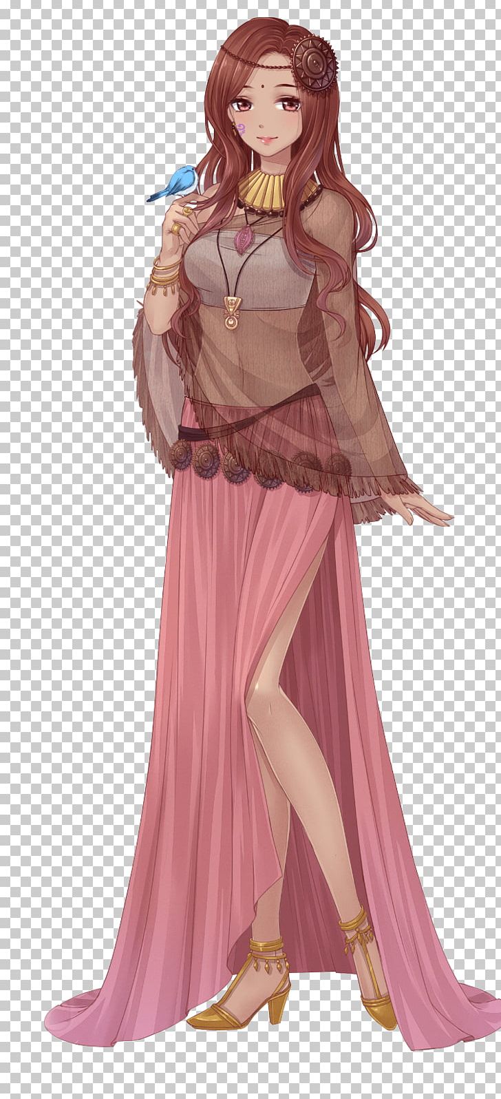 Anime Drawing Manga Miracle Nikki PNG, Clipart, Anime, Art, Brown Hair, Clothing, Costume Free PNG Download