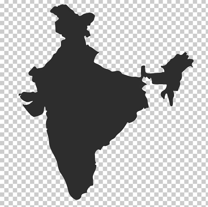 India Blank Map PNG, Clipart, Black And White, Blank Map, Drawing, India, Line Art Free PNG Download