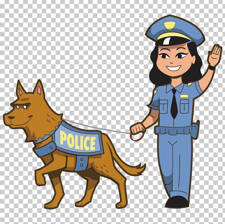 Police Officer PNG, Clipart, Art, Cartoon, Cute Dog, Dog, Dog Like Mammal Free PNG Download