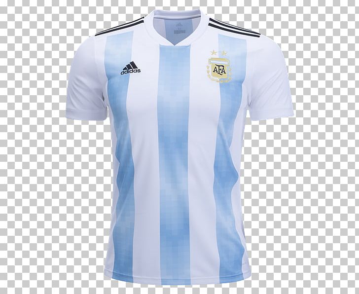 2018 World Cup Argentina National Football Team T-shirt Copa América Spain National Football Team PNG, Clipart, Active Shirt, Adidas, Argentina, Blue, Clothing Free PNG Download