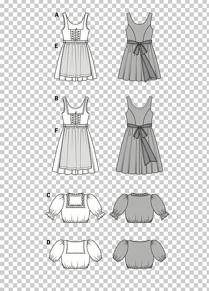 The Dress Burda Style Simplicity Pattern Pattern PNG, Clipart, Black, Black And White, Blouse, Bodice, Burda Style Free PNG Download