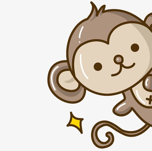 Cute Monkey PNG, Clipart, Animal, Cartoon, Cute Clipart, Cute Clipart,  Lovely Free PNG Download