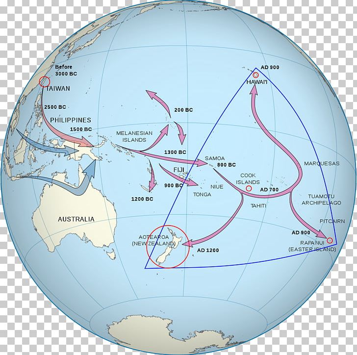 Polynesian Triangle New Zealand Polynesians Human Migration Island Melanesia PNG, Clipart, Austronesian Peoples, Circle, Diagram, Earth, Globe Free PNG Download