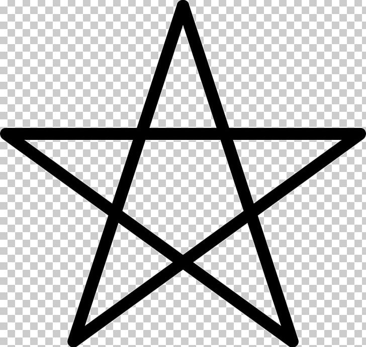 Pentagram Five-pointed Star Graphics Symbol PNG, Clipart, Angle, Area, Black, Black And White, Fivepointed Star Free PNG Download
