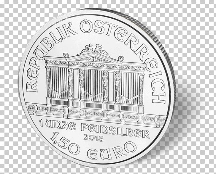 Silver Coin Austrian Silver Vienna Philharmonic PNG, Clipart, Austria, Brand, Circle, Coin, Currency Free PNG Download