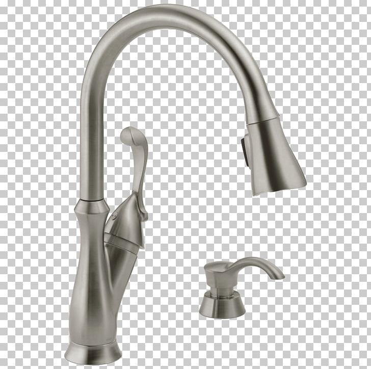 Tap Handle Stainless Steel Kitchen Delta Faucet Company PNG, Clipart, Angle, Bathtub Accessory, Brushed Metal, Delta Air Lines, Delta Faucet Company Free PNG Download