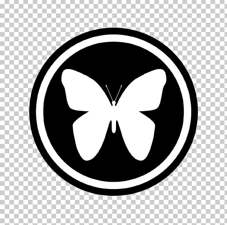 Butterfly Logo Symbol PNG, Clipart, Art, Black, Black And White, Brush Footed Butterfly, Butterflies And Moths Free PNG Download