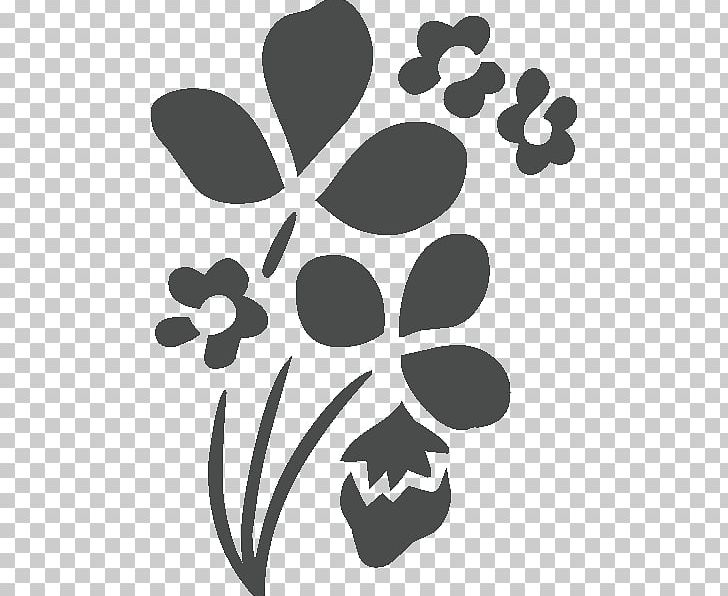 Cut Flowers Rubber Stamp Sticker Pattern PNG, Clipart, Black, Black And White, Blume, Branch, Circle Free PNG Download
