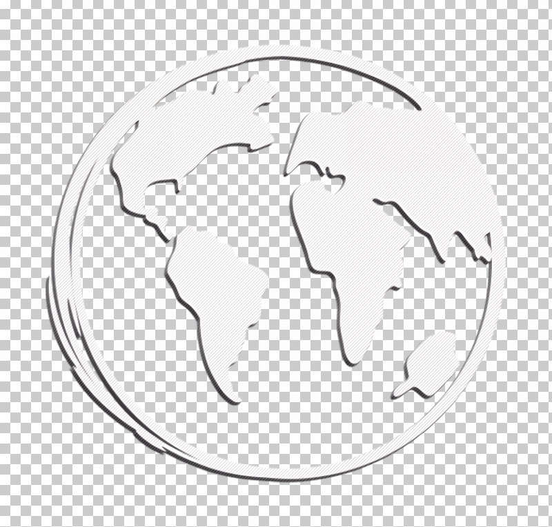 Earth Globe Sketch Icon Sketched Social Icon Sketch Icon PNG, Clipart, Airline, Airplane, Aviation, Business Card, Flight Free PNG Download