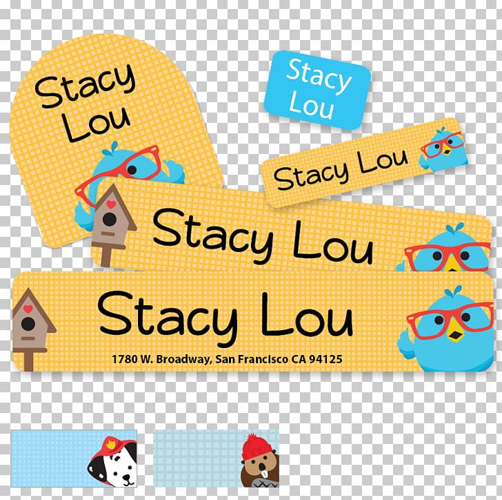 Sticker Brand Label Product Tweety PNG, Clipart, Area, Brand, Label, Line, Material Free PNG Download