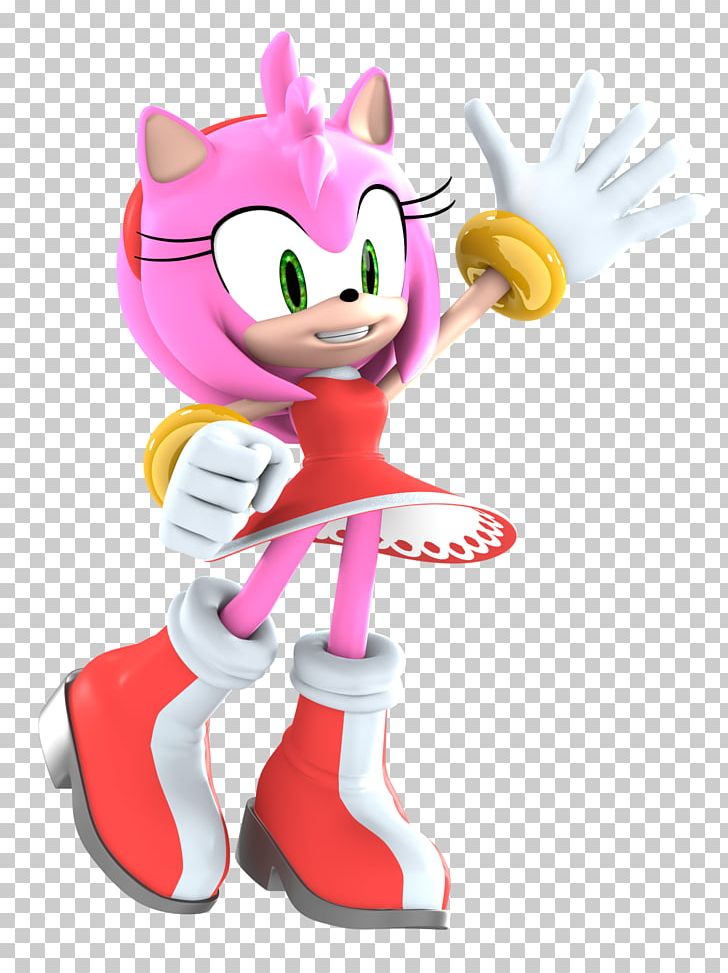 Amy Rose Sonic 3D Three-dimensional Space Art PNG, Clipart, 3 D Model, 3d Computer Graphics, Amy, Amy Rose, Art Free PNG Download