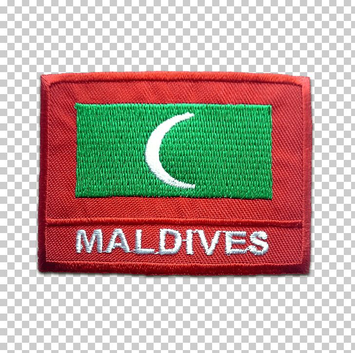 Embroidered Patch Flag Of The Maldives PNG, Clipart, Applique, Brand, Emblem, Embroidered Patch, Embroidery Free PNG Download
