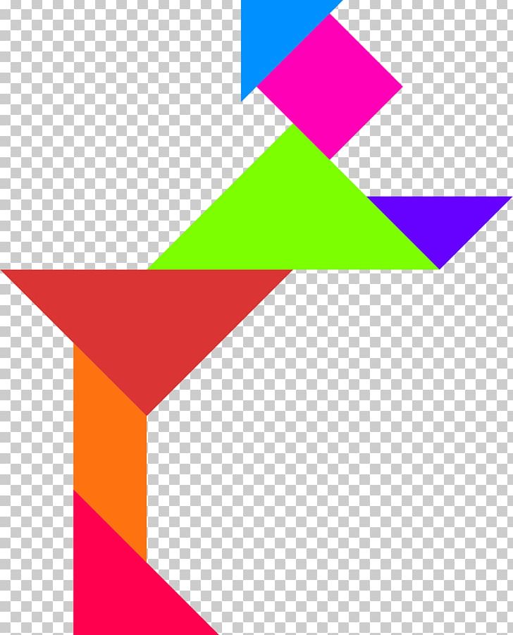 Tangram Puzzle Color PNG, Clipart, Angle, Area, Black, Brand, Color Free PNG Download