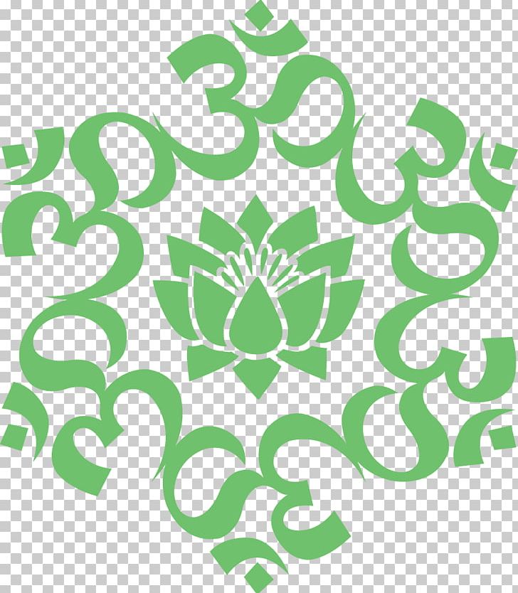 Ganesha Buddhist Symbolism Om Buddhism PNG, Clipart, Area, Buddhism, Buddhist Symbolism, Circle, Flora Free PNG Download