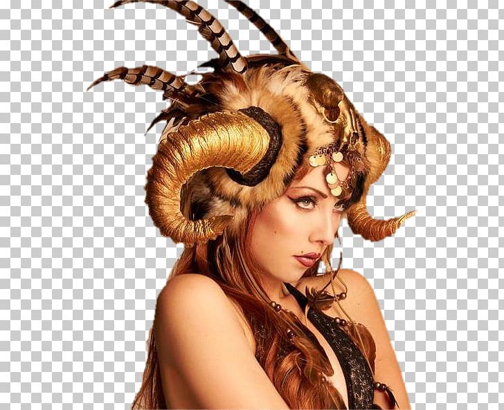 Headgear Aries Woman Costume Zodiac PNG, Clipart, Aries, Astrological Sign, Bayan, Bayan Resimleri, Brown Hair Free PNG Download
