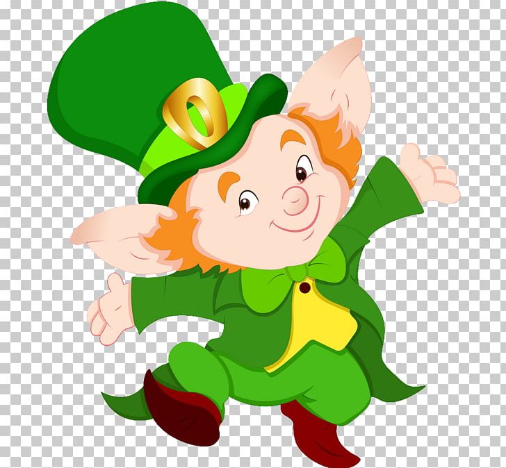 Leprechaun Elf Irish People PNG, Clipart, Art, Bunny, Cartoon, Christmas, Dance Free PNG Download