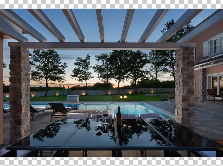 Green Frame Villa Lighting Terrace PNG, Clipart, Backyard, Garden, Home, House, Landscape Free PNG Download