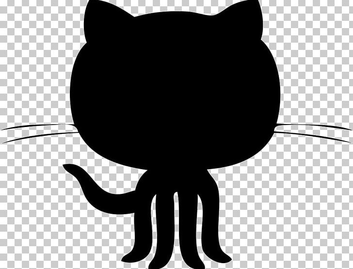 Logo GitHub Computer Icons PNG, Clipart, Black, Black And White, Black Cat, Carnivoran, Cat Free PNG Download