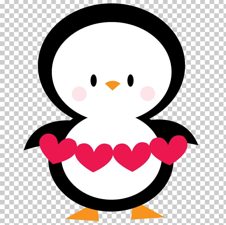 Penguin Valentine's Day Heart PNG, Clipart, Artwork, Beak, Bird, Ecard, Emperor Penguin Free PNG Download