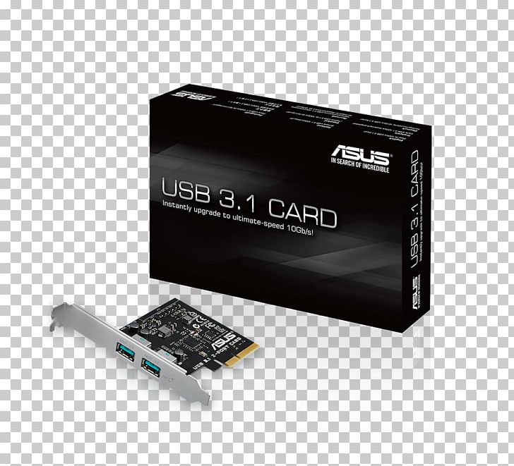 PCI Express USB-C USB 3.1 ASUS PNG, Clipart, 10 Gigabit Ethernet, Adapter, Asus, Cable, Computer Free PNG Download