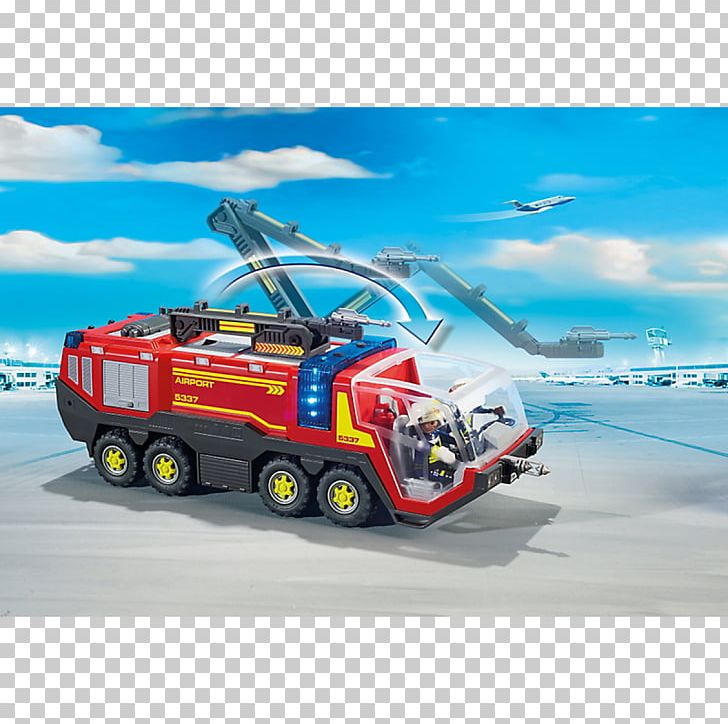 Playmobil Fire Engine Light Fire Station Airport PNG, Clipart, Aircraft Rescue And Firefighting, Airport, Firefighting, Fire Station, Freight Transport Free PNG Download