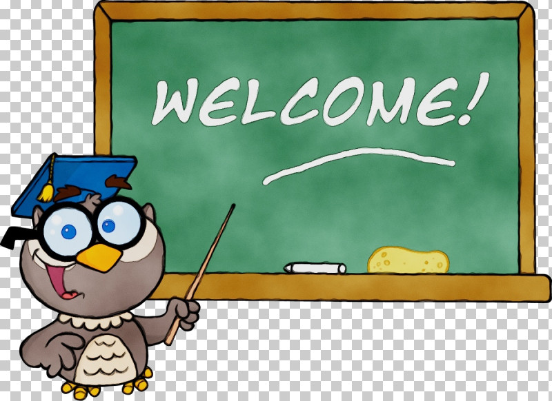 Free: Student Teacher Learning Addition Classroom - Teacher Classroom  Cartoon Png - nohat.cc