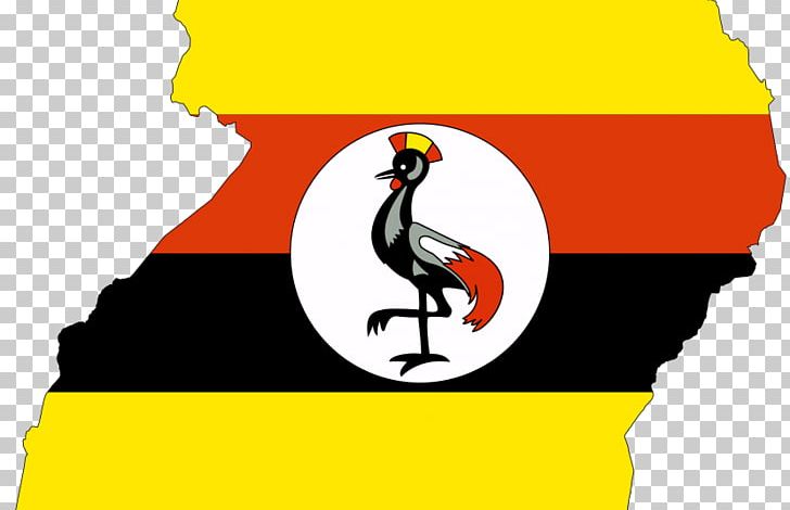 Flag Of Uganda Country Luganda PNG, Clipart, Africa, Beak, Bird, Brand, Chicken Free PNG Download