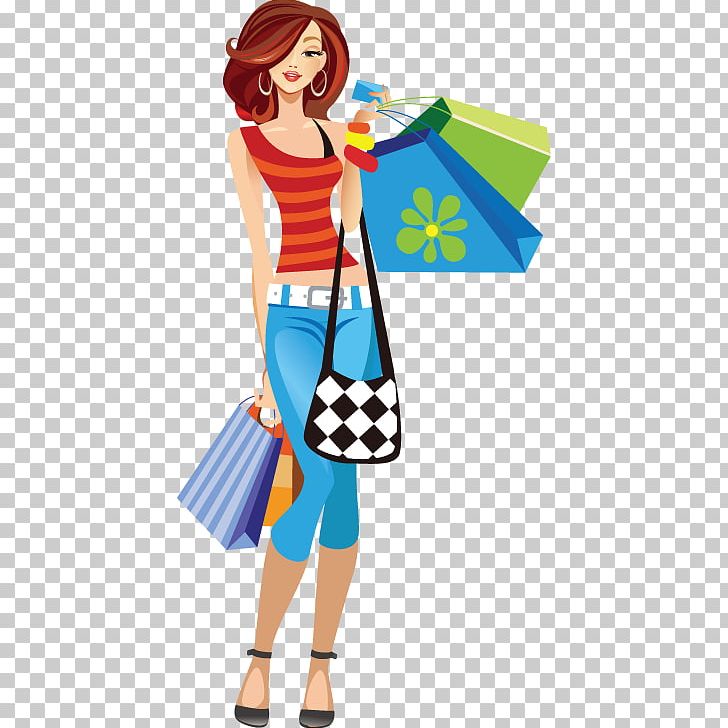 Shopping Stock Photography PNG, Clipart, Art, Cartoon, Electric Blue, Fas, Fashion Design Free PNG Download