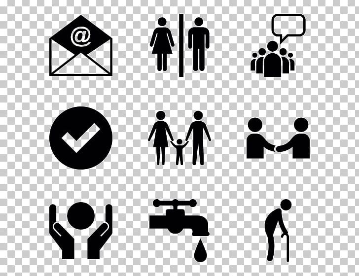 Computer Icons PNG, Clipart, Area, Black, Black And White, Brand, Communication Free PNG Download