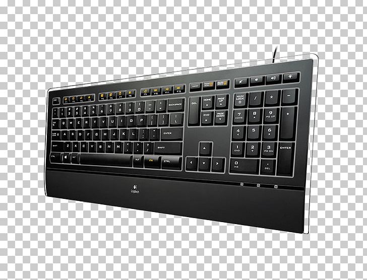 Computer Keyboard Computer Mouse Logitech Illuminated Keyboard K740 AZERTY PNG, Clipart, Azerty, Computer Hardware, Computer Keyboard, Electronic Device, Input Device Free PNG Download