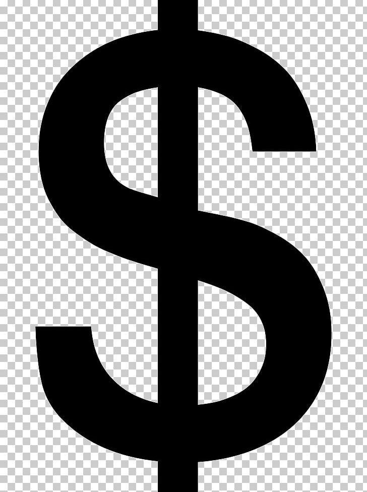 Dollar Sign United States Dollar Currency Symbol Computer Icons PNG, Clipart, Arrow, Black And White, Computer Icons, Currency, Currency Symbol Free PNG Download