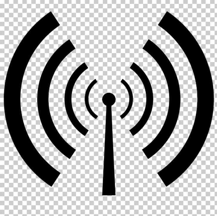 Radio Wave Electromagnetic Radiation Radio Frequency PNG, Clipart, Aerials, Antenna, Black And White, Broadcasting, Circle Free PNG Download
