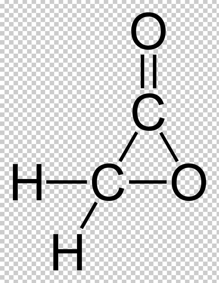 Ethylene Oxide Ethylene Glycol Structural Formula PNG, Clipart, Angle, Area, Black, Black And White, Chemical Compound Free PNG Download
