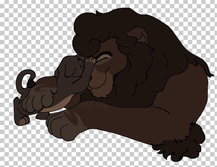 Gorilla Chimpanzee Dog Mammal Character PNG, Clipart, Animated Cartoon, Bear, Black, Black M, Canidae Free PNG Download