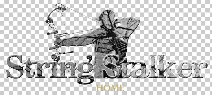 Logo String Bowhunting PNG, Clipart, Art, Artwork, Black And White, Bow And Arrow, Bowhunting Free PNG Download