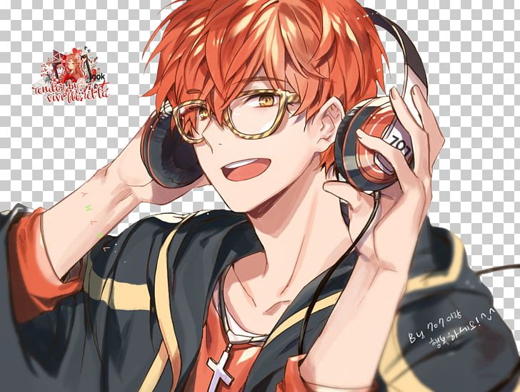 Mystic Messenger Drawing Fan Art Emoji PNG, Clipart, Android, Anime, Art, Black Hair, Brown Hair Free PNG Download