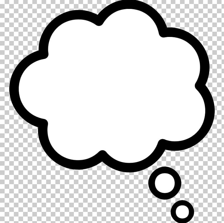 Speech Balloon Thought Cartoon PNG, Clipart, Black, Black And White, Bubble,  Cartoon, Circle Free PNG Download