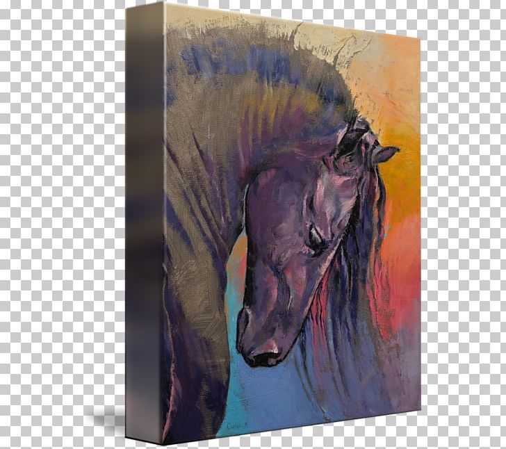 Watercolor Painting Horse Canvas Oil Painting PNG, Clipart, Artist, Canvas, Canvas Print, Contemporary Art, Fauna Free PNG Download