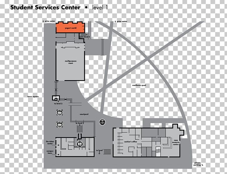 Student Services Center Floor Plan Map Yogurt World UCSD Bombay Coast PNG, Clipart, Angle, Area, Diagram, Drawing, Engineering Free PNG Download