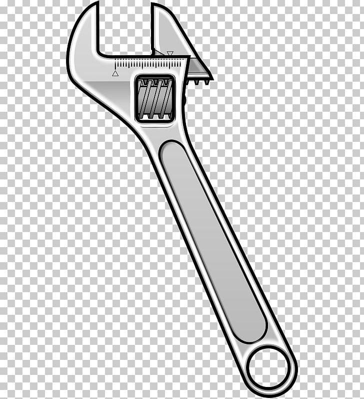 Tool Spanners PNG, Clipart, Adjustable Spanner, Allen, Black And White, Download, Drawing Free PNG Download